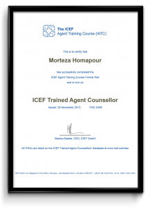 مجوز ICEF