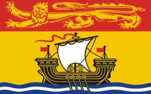 پرچم استان نیوبرانزویک کانادا